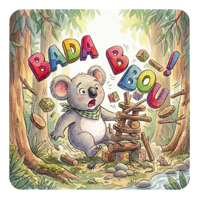 page 31 livre pour enfant koko le koala , pour accompagner les premiers mots de l'enfant